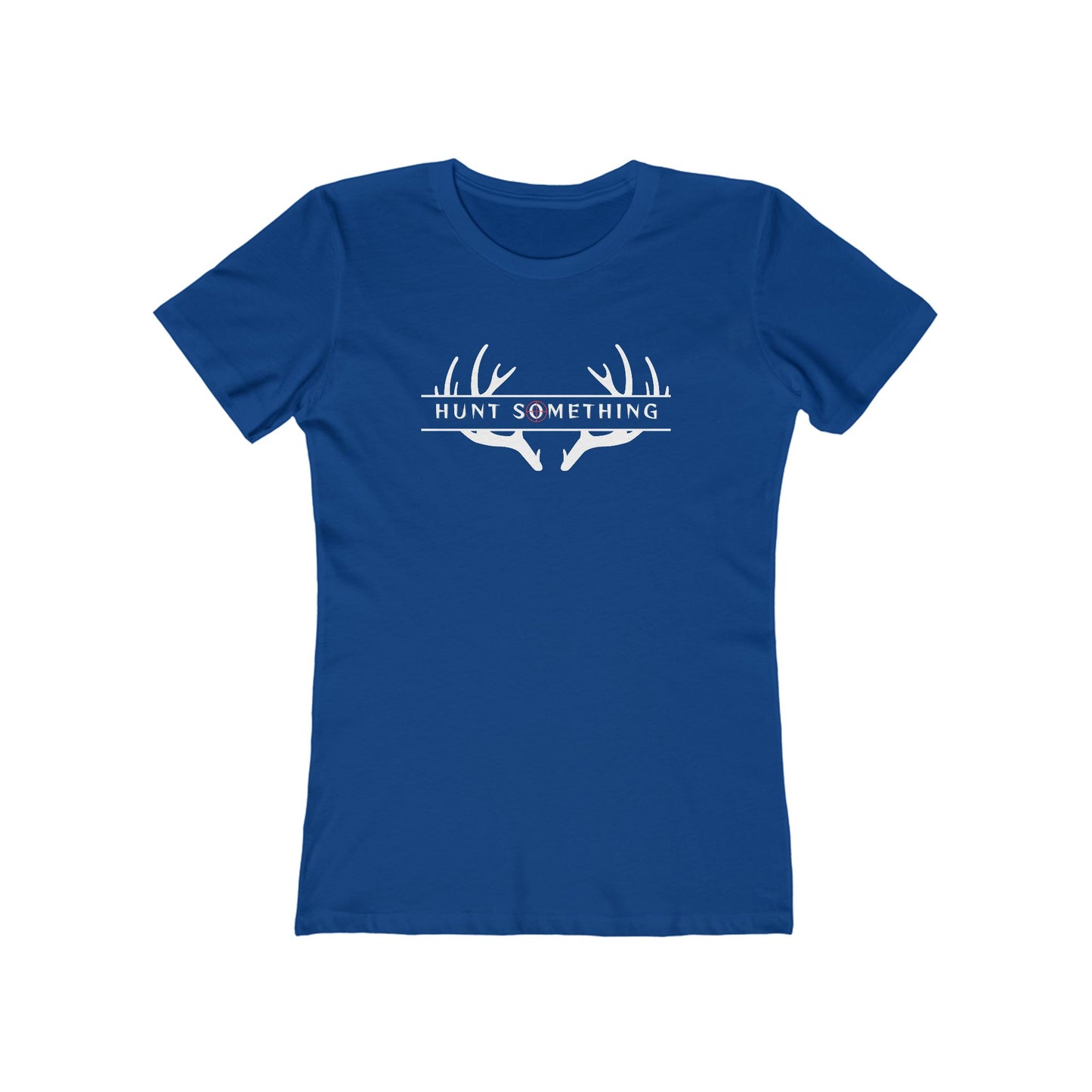 Hunt Something Deer Tee - Women’s Boyfriend Fit Celebration T-Shirt