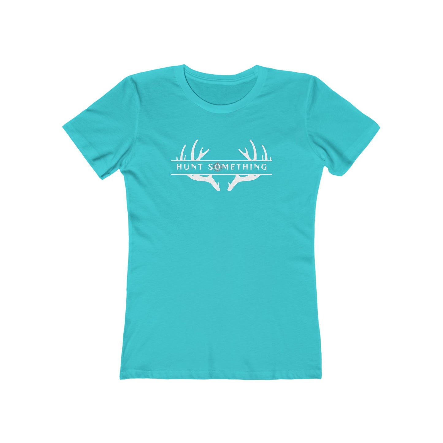 Hunt Something Deer Tee - Women’s Boyfriend Fit Celebration T-Shirt
