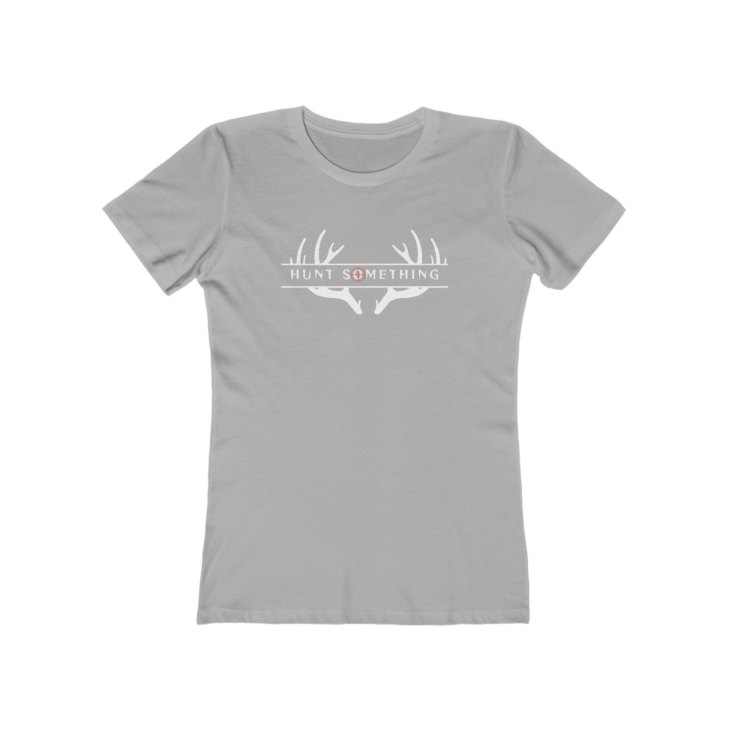 Hunt Something Deer Tee - Women’s Boyfriend Fit Celebration T-Shirt