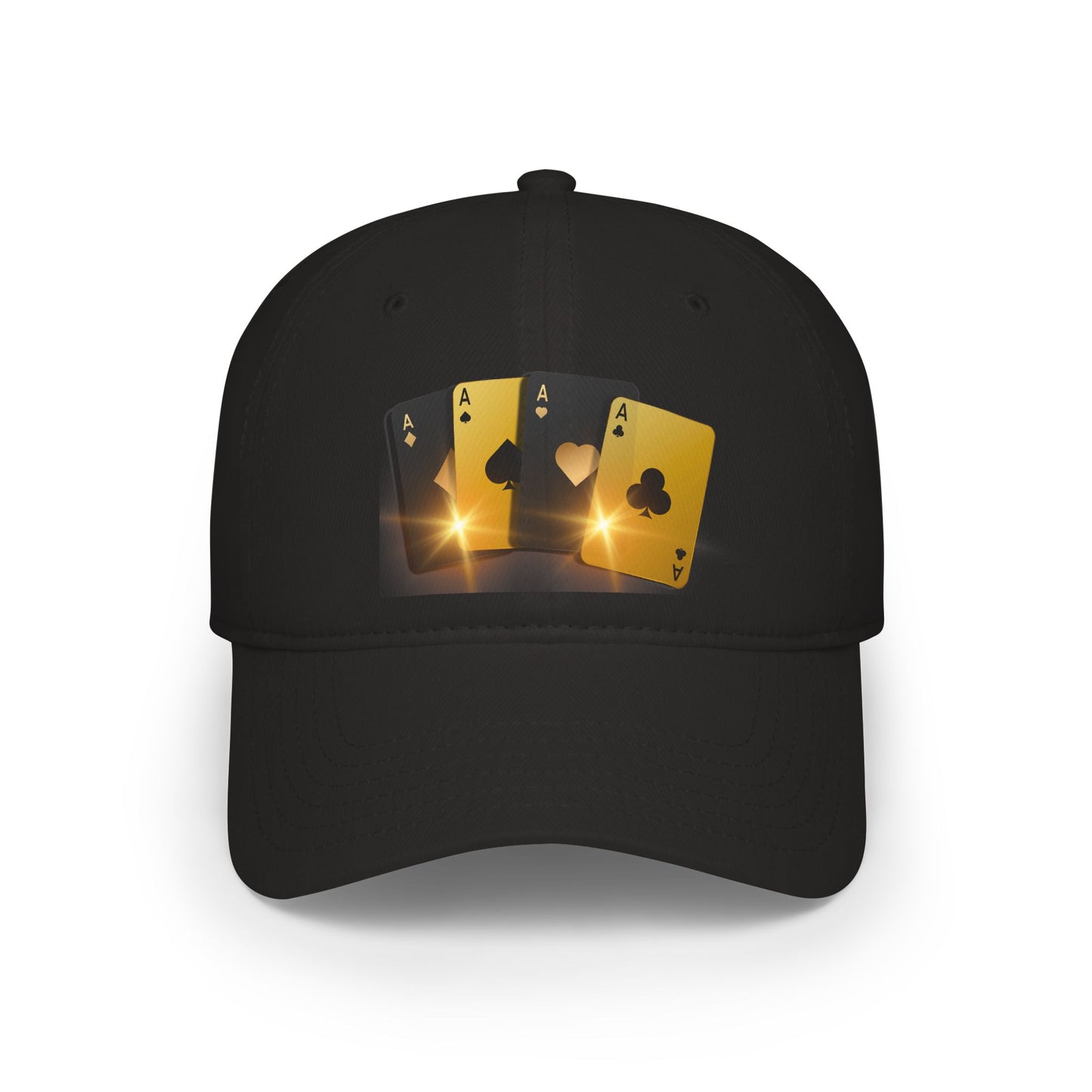 Lit Aces Low-Profile Baseball Cap - Printed
