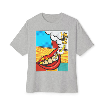 Comic 3Ha Tee – Oversized Box Graphic T-Shirt