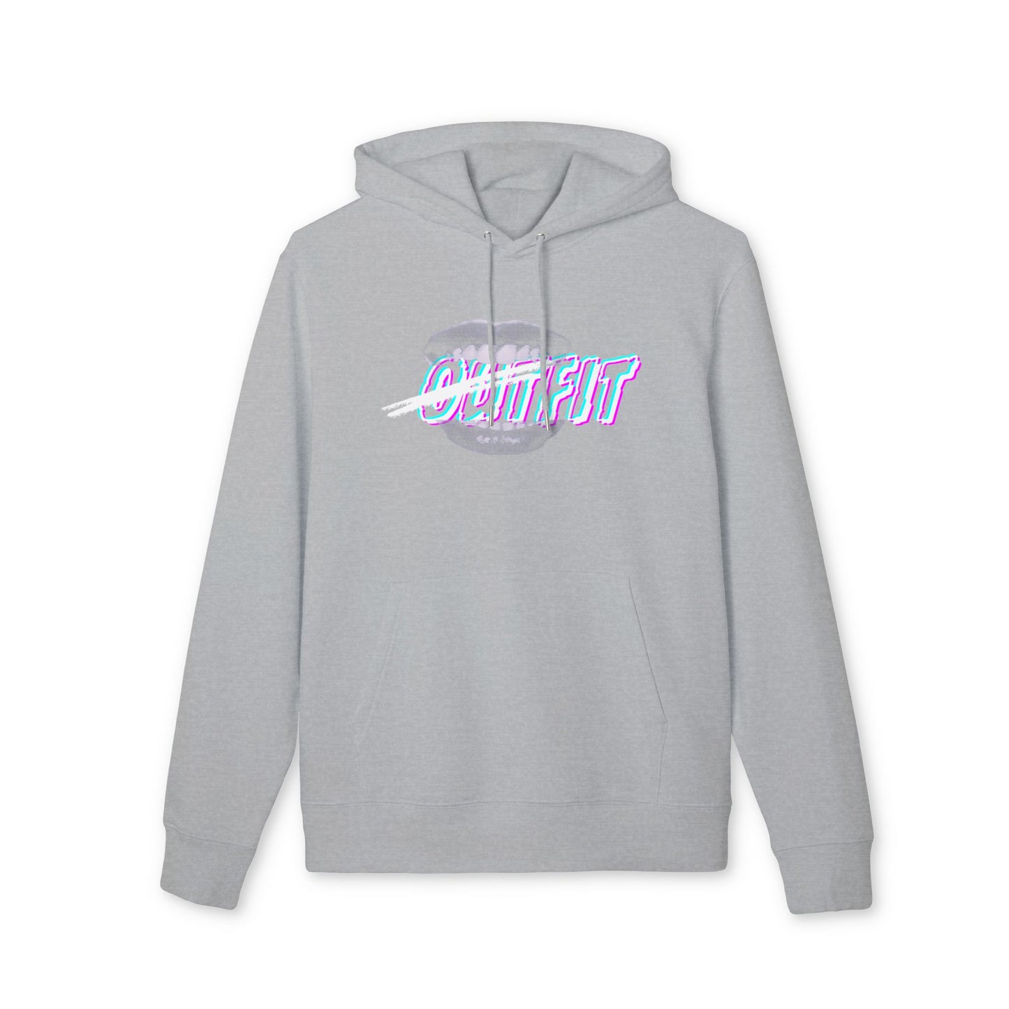 Mouth Fit Glitch - Cruiser Hoodie