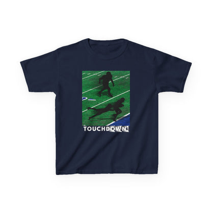 Touchdown Football Tee — Youth Graphic T-Shirt