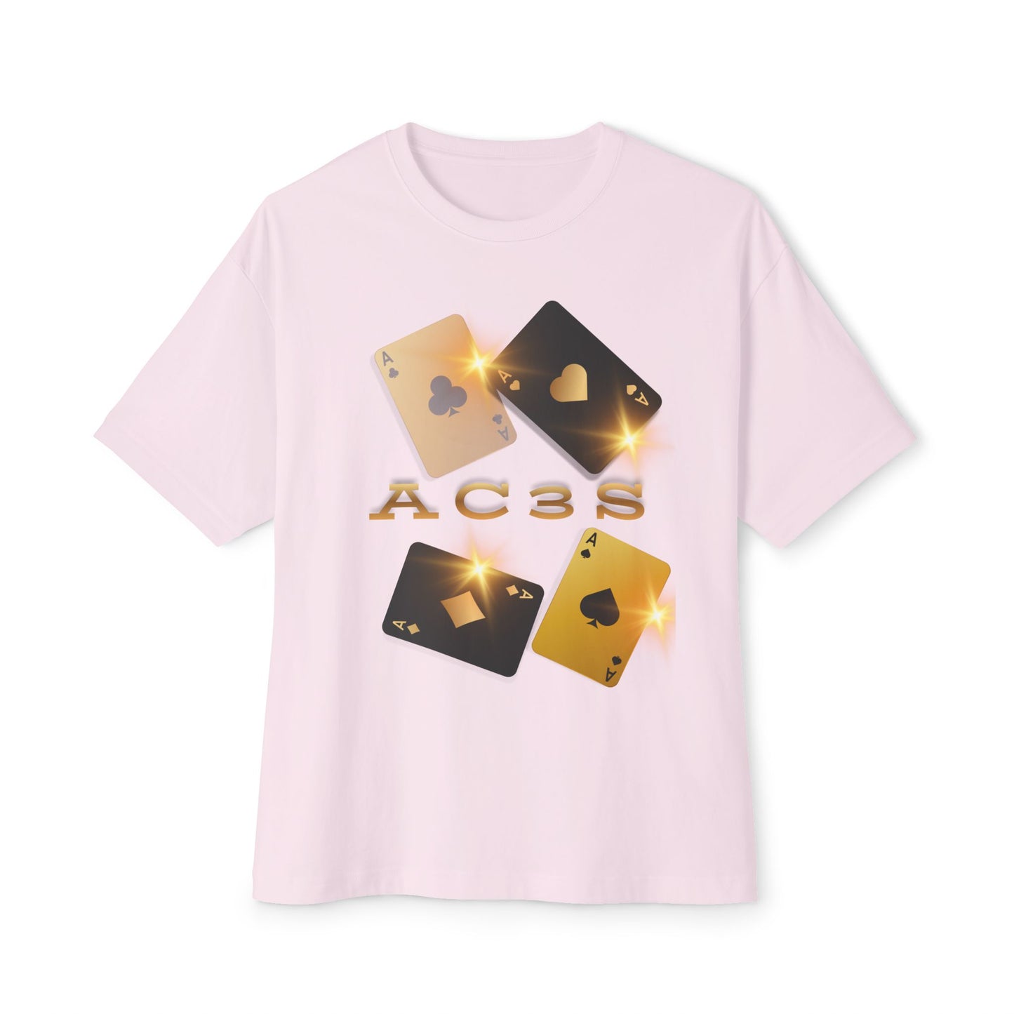 Aces Tee – Oversized Box Graphic T-Shirt