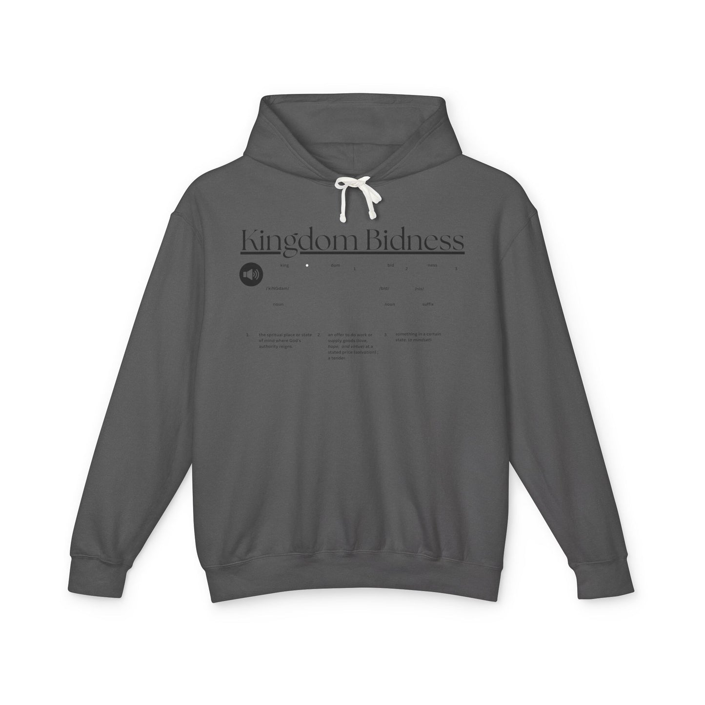 Kingdom — Unisex Lightweight Hooded Sweatshirt
