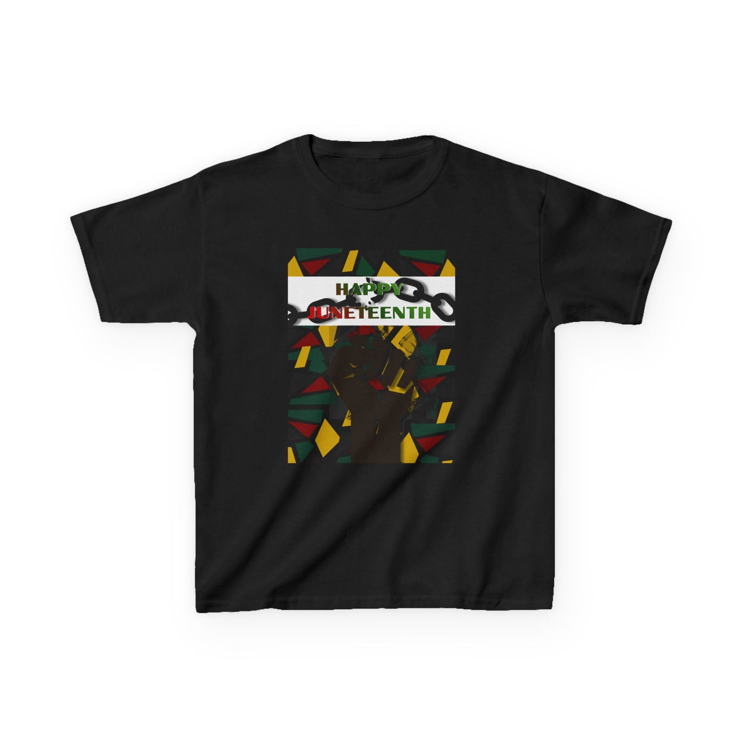 Happy Juneteenth Kids Celebration Tee — Graphic T-Shirt