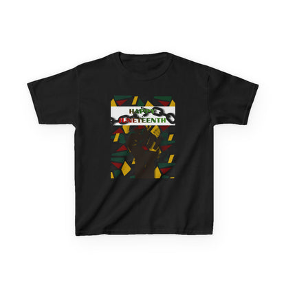 Happy Juneteenth Kids Celebration Tee — Graphic T-Shirt