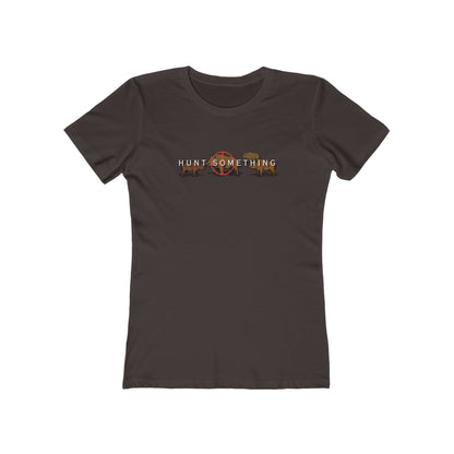 Hunt Something Wild Hog Tee - Women’s Boyfriend Fit Celebration T-Shirt