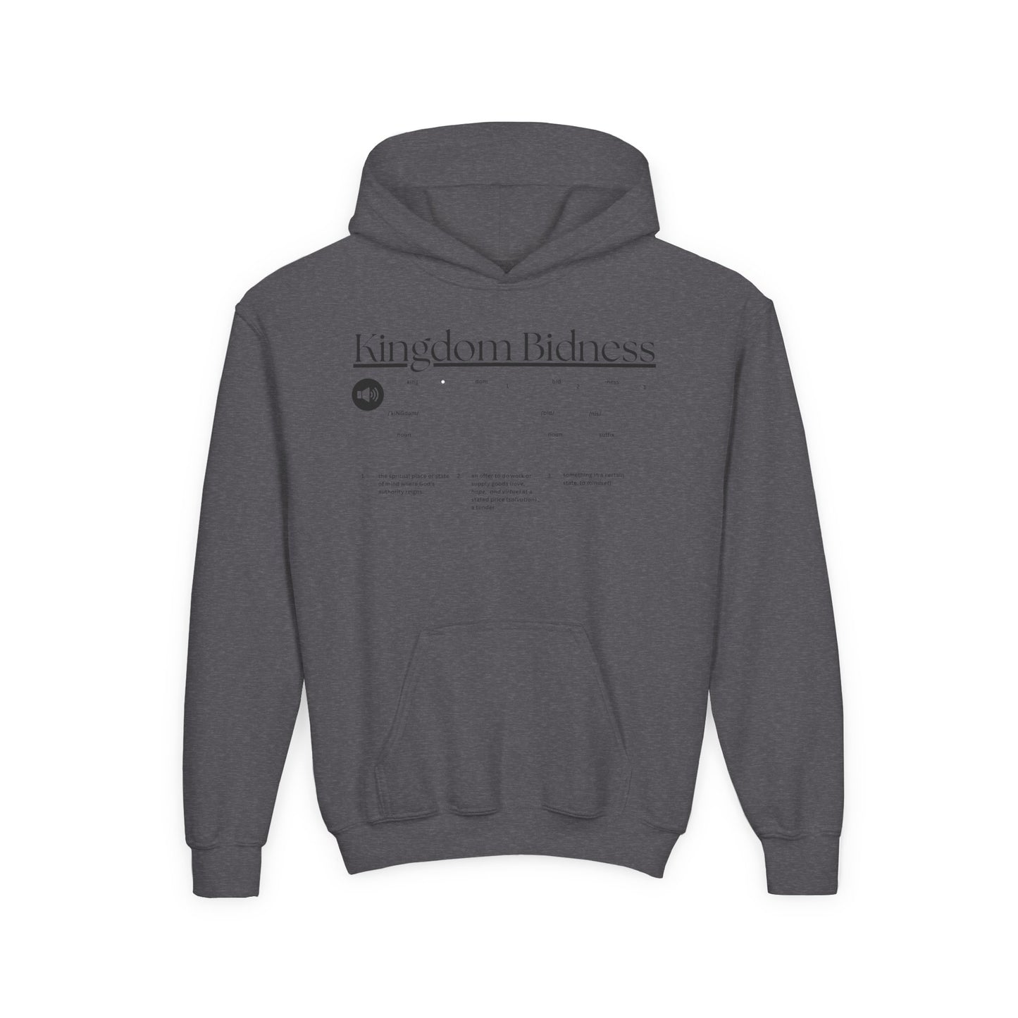 Kingdom - Kids/Youth Hoodie Gildan 18500B