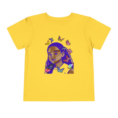Purple Melanin - Graphic Toddler T-Shirt