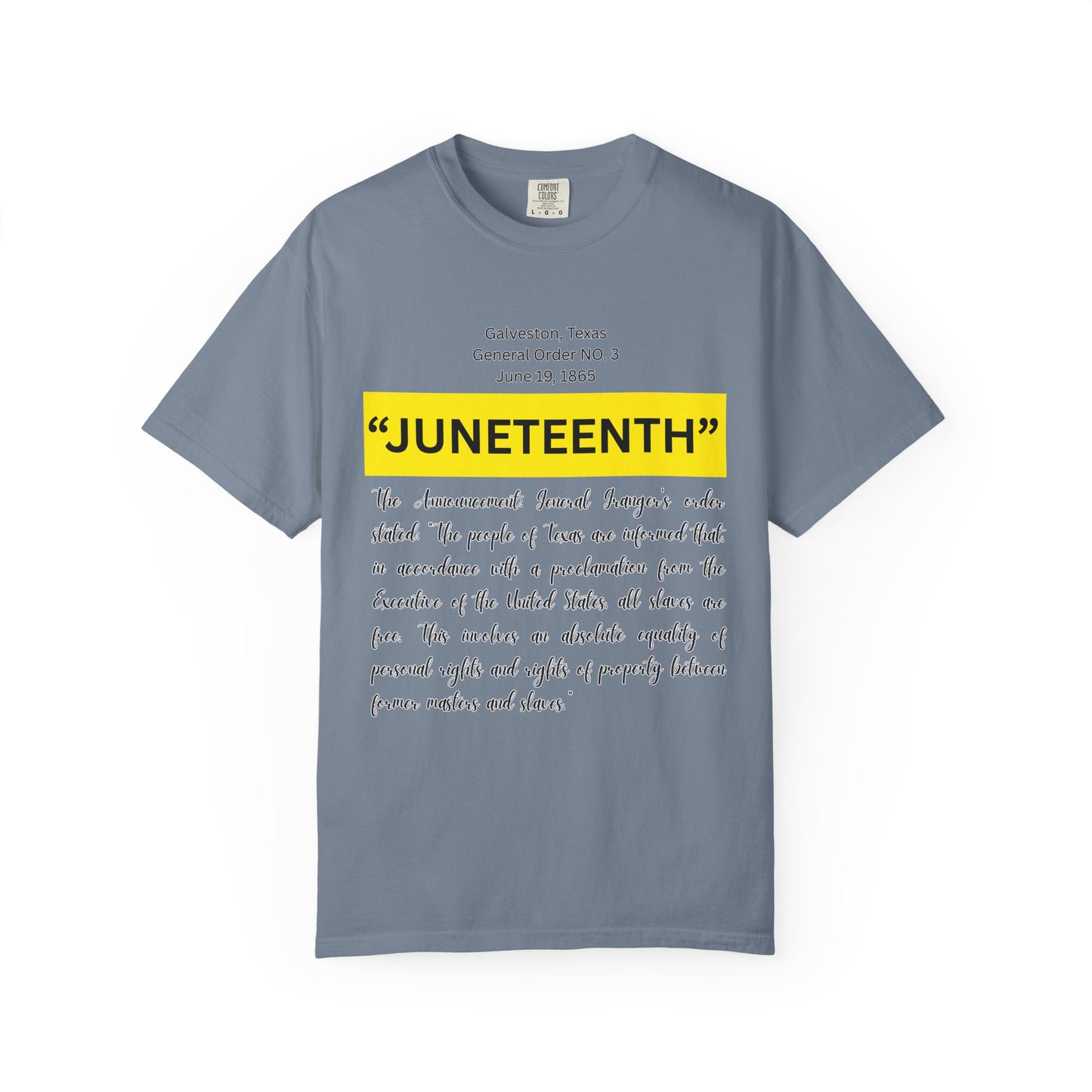 Juneteenth G O 3 Tee - Unisex T-shirt