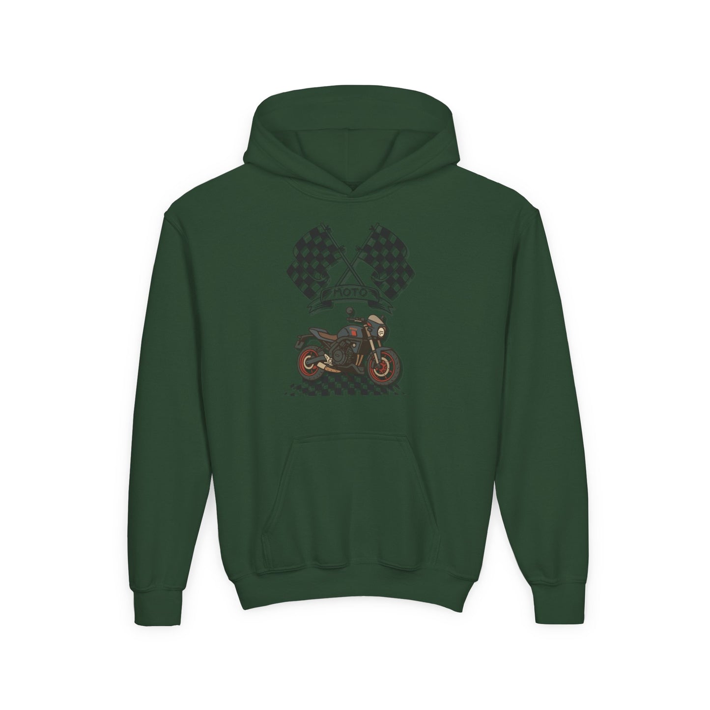 Motorcycle Racing - Kids/Youth Hoodie