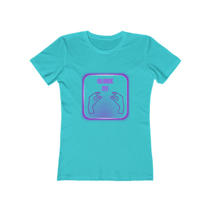 Clock it Neon Fuchsia— Women’s Boyfriend Fit T-Shirt