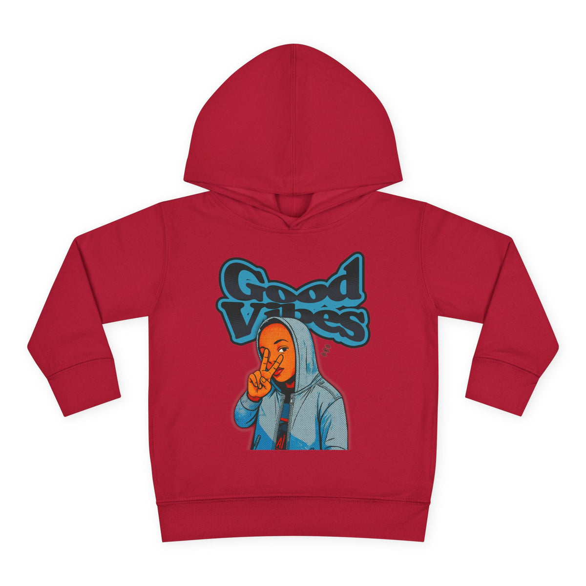 Peace Good Vibes  - Toddler Hoodie RS336