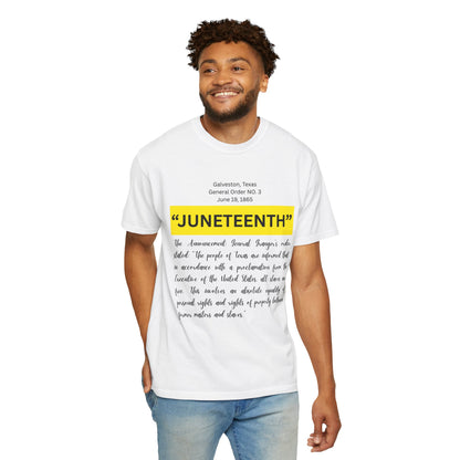 Juneteenth G O 3 Tee - Unisex T-shirt