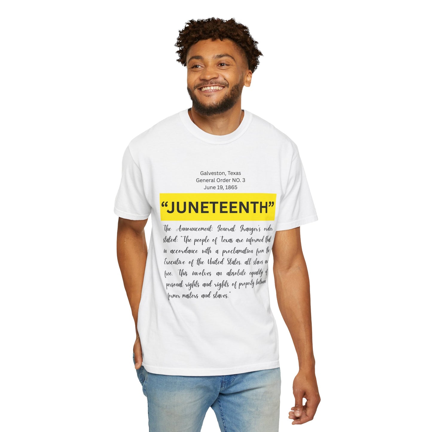 Juneteenth G O 3 Tee - Unisex T-shirt