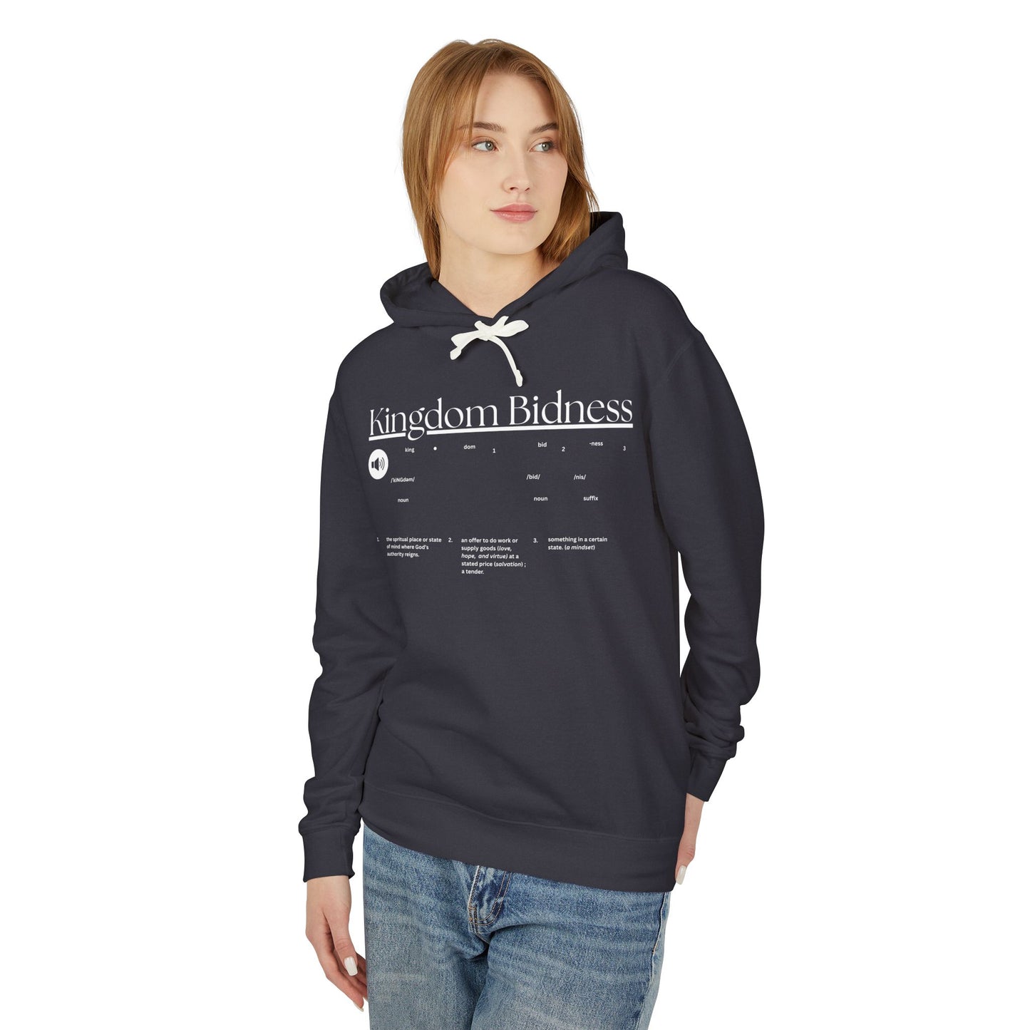 Kingdom — Unisex Lightweight Hooded Sweatshirt