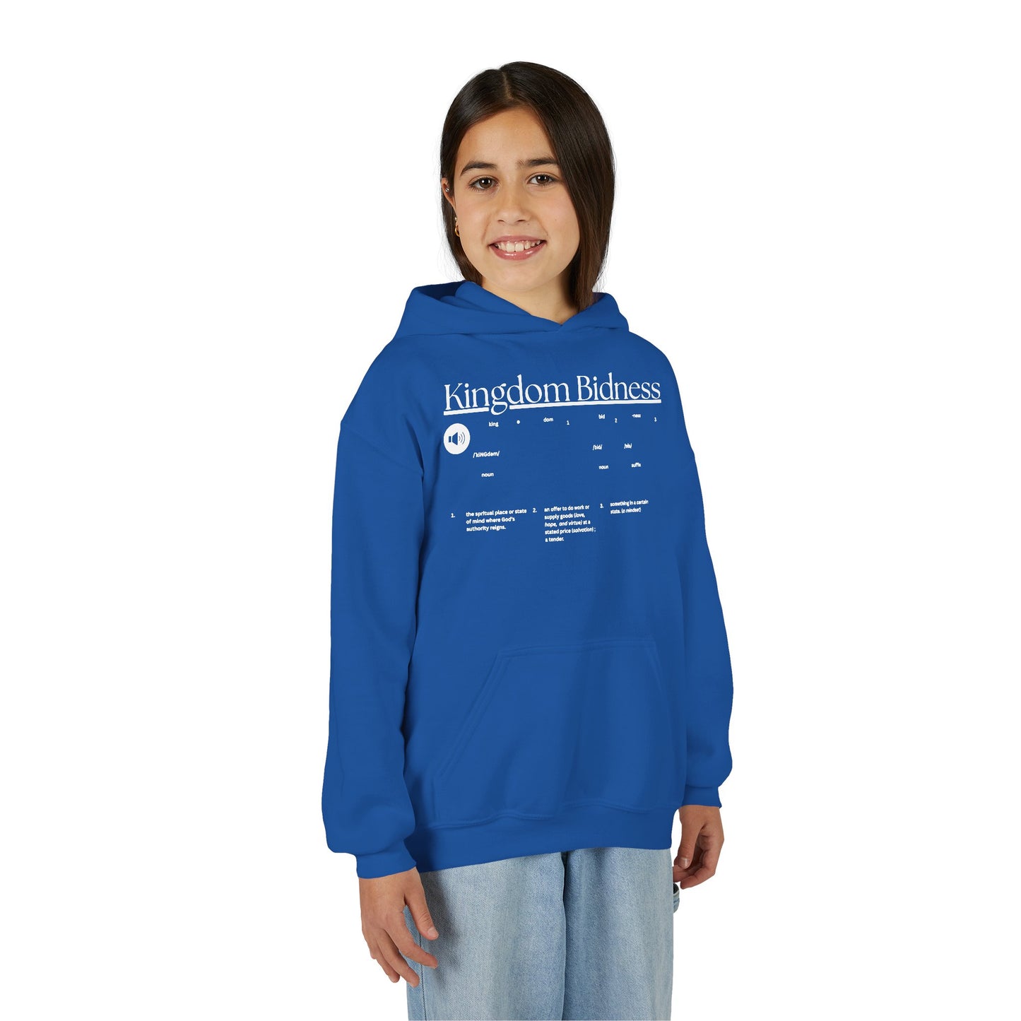 Kingdom - Kids/Youth Hoodie Gildan 18500B