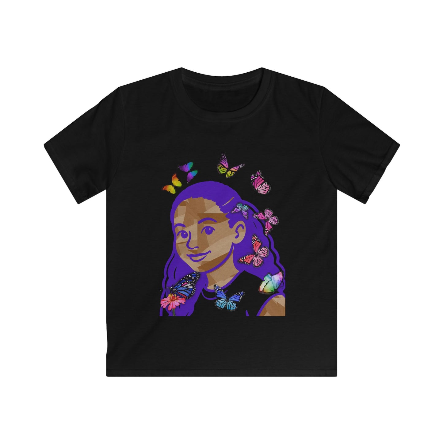 Purple Melanin Tee - Youth T-Shirt