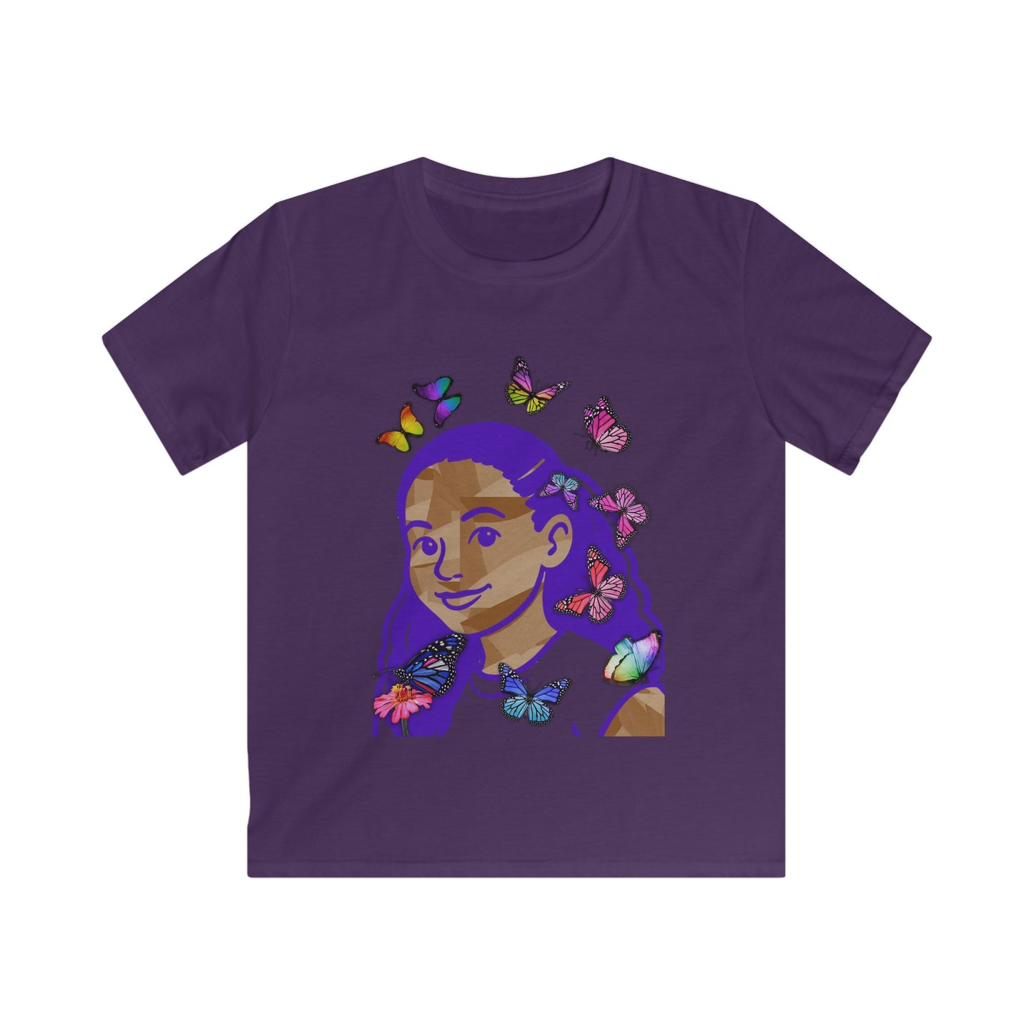 Purple Melanin Tee - Youth T-Shirt