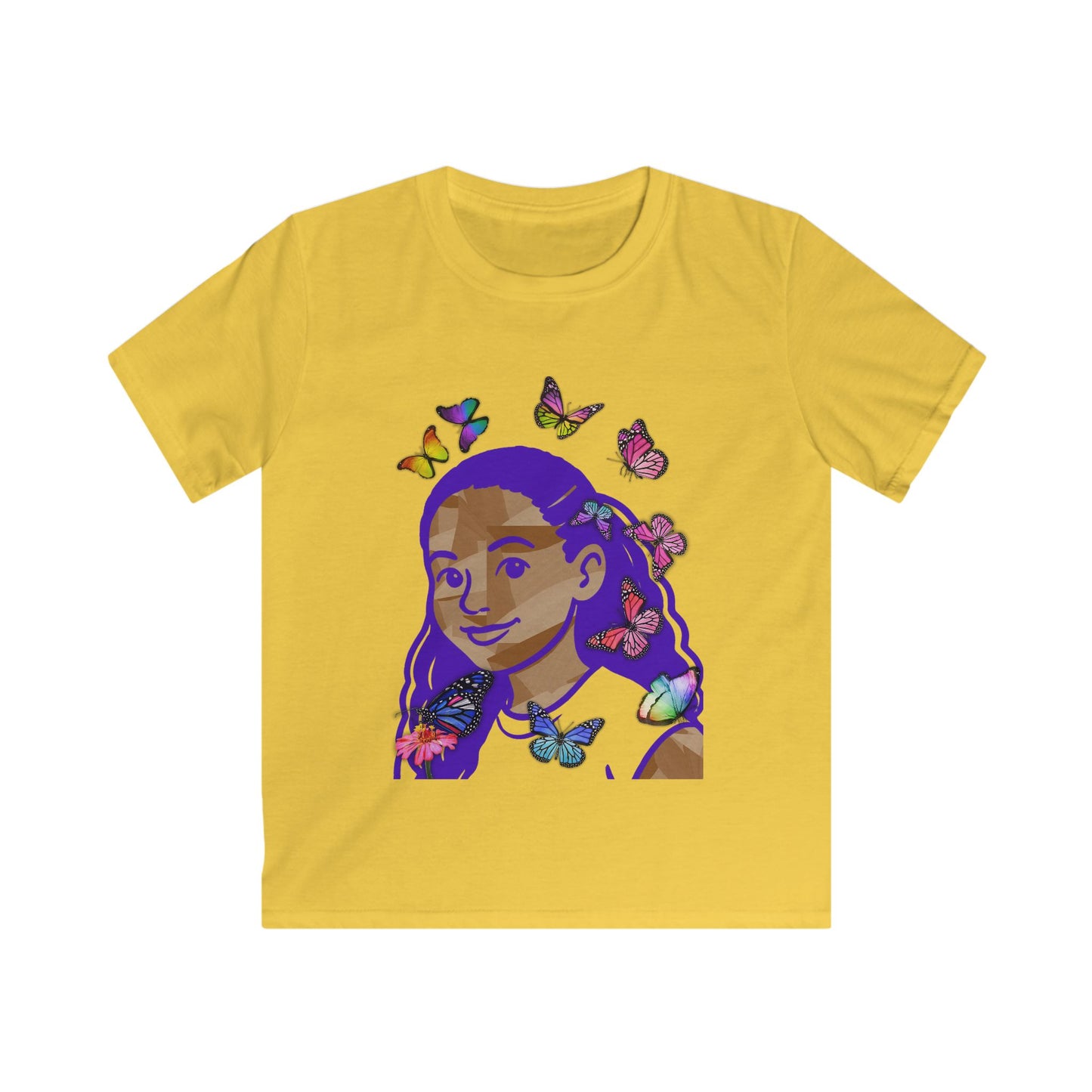 Purple Melanin Tee - Youth T-Shirt