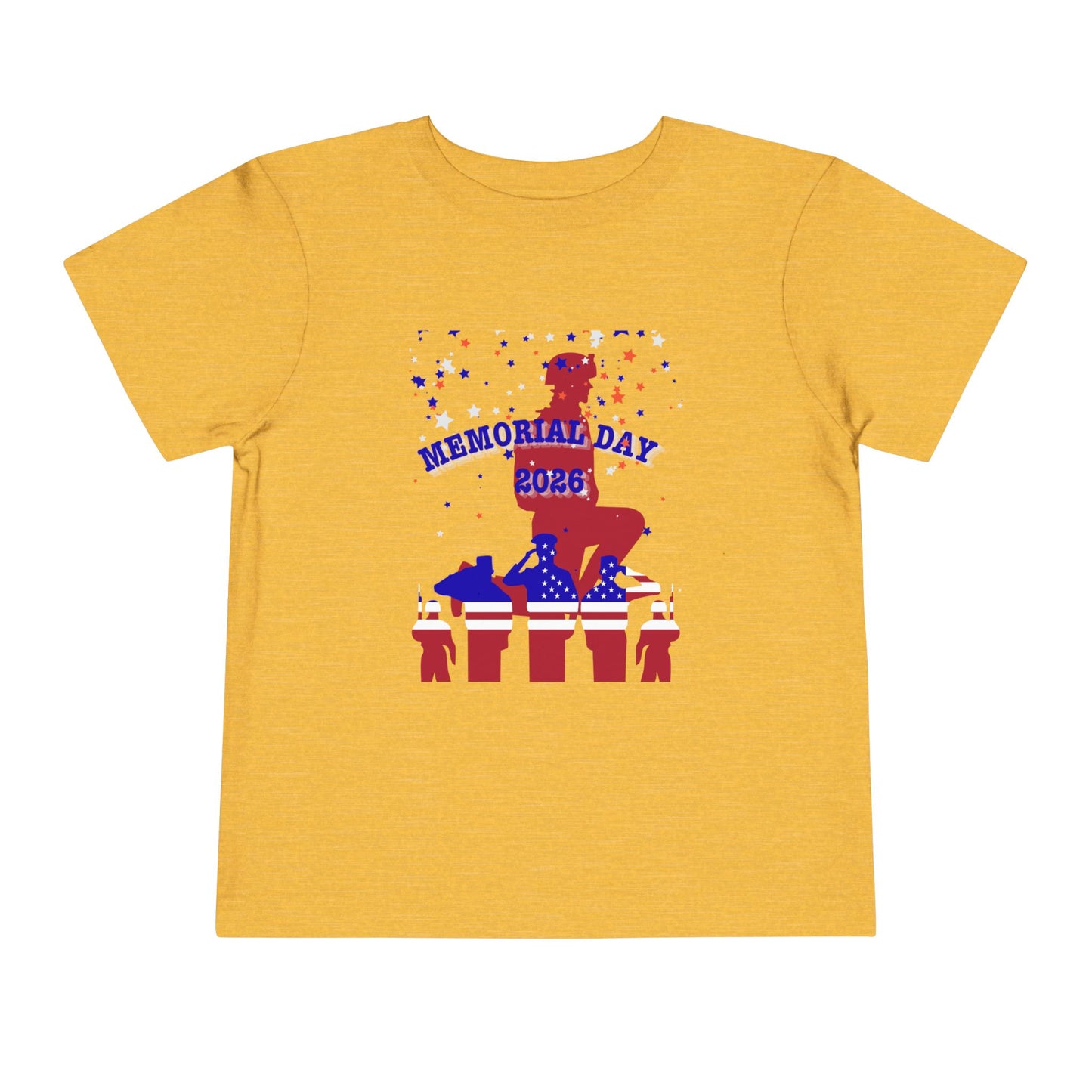 Memorial Day Soldier Tee — Toddler Graphic T-Shirt