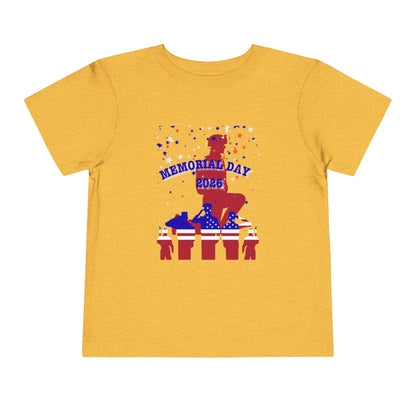 Memorial Day Soldier Tee — Toddler Graphic T-Shirt