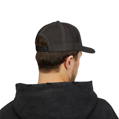 Unisex Star Snapback Trucker Cap - Embroidered
