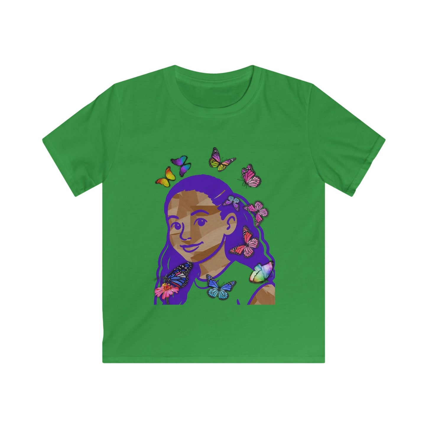 Purple Melanin Tee - Youth T-Shirt