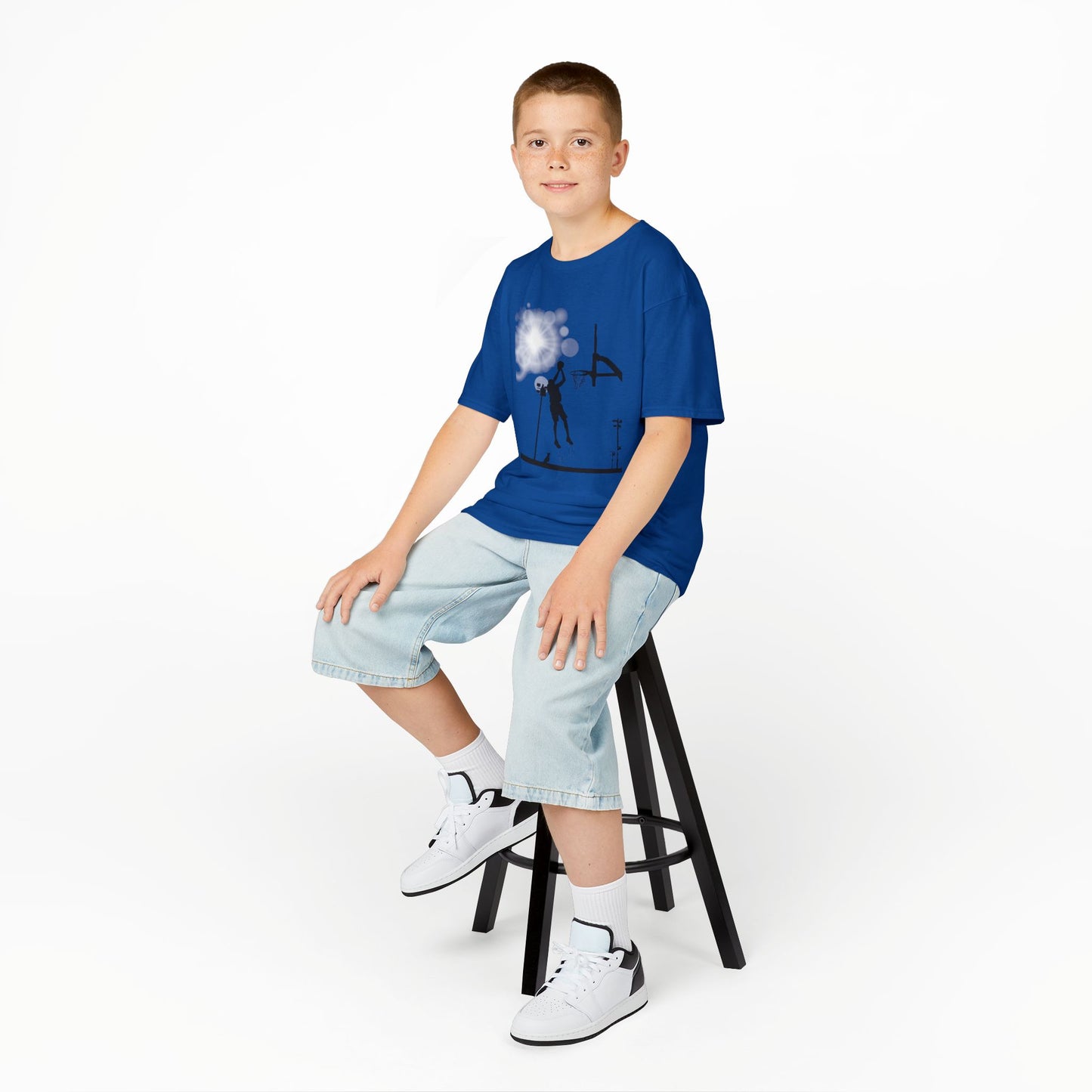 Basketball Tee — Youth Graphic T-Shirt