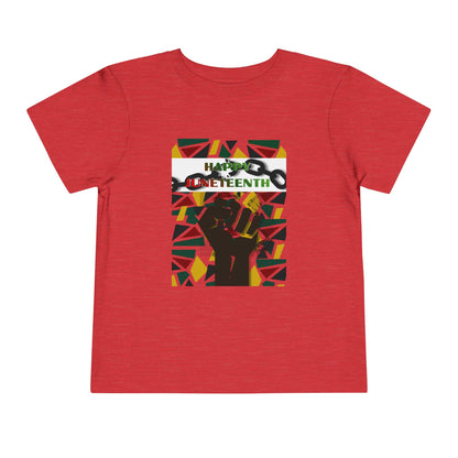 Happy Juneteenth Toddler Tee — Graphic T-Shirt