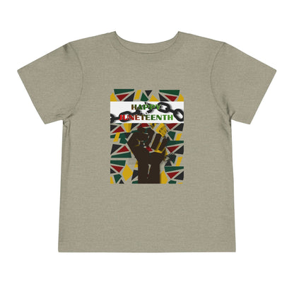 Happy Juneteenth Toddler Tee — Graphic T-Shirt