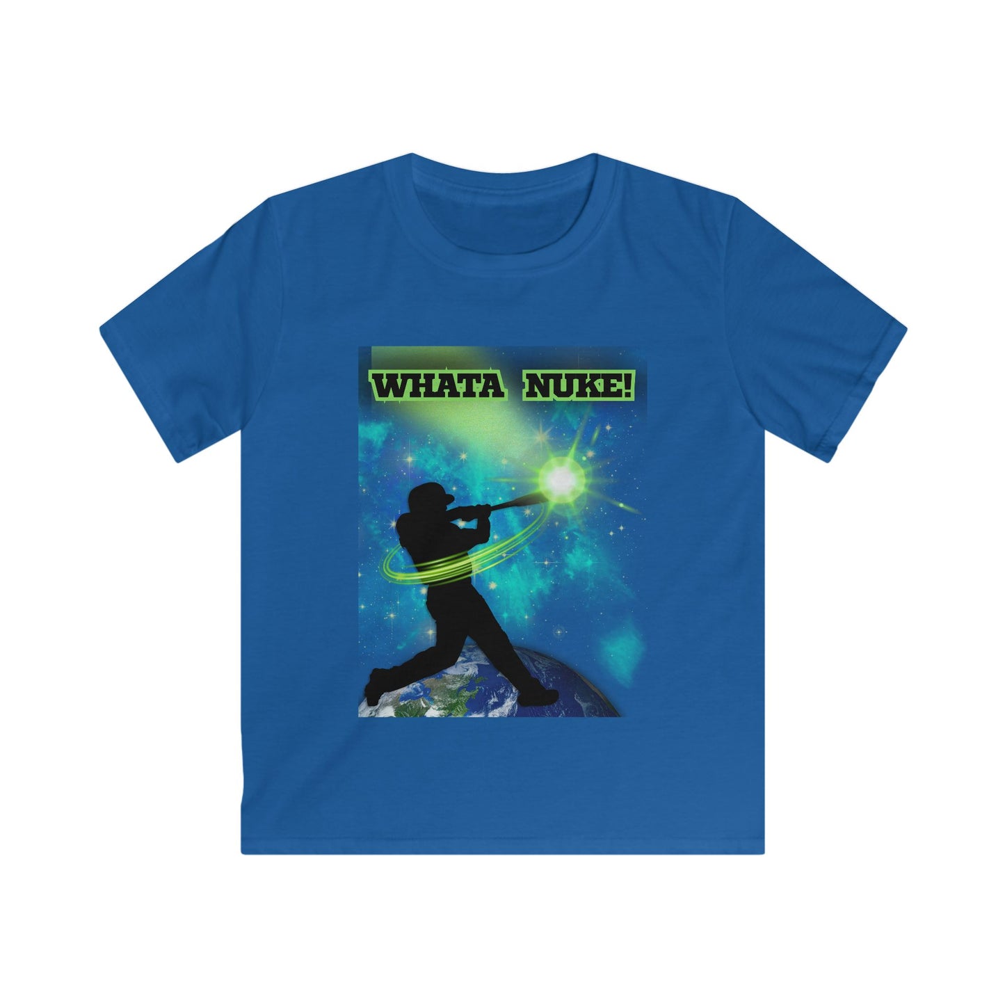 Whata Nuke Baseball Tee - Youth T-Shirt