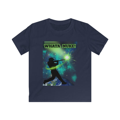 Whata Nuke Baseball Tee - Youth T-Shirt