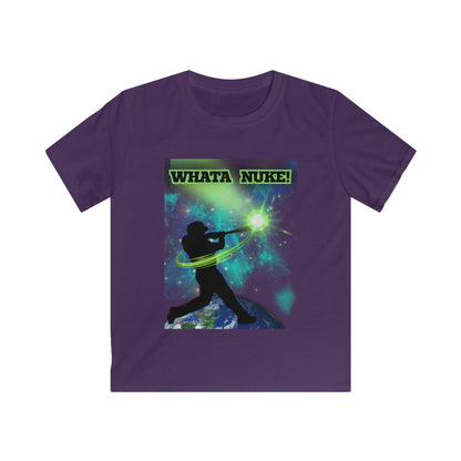Whata Nuke Baseball Tee - Youth T-Shirt