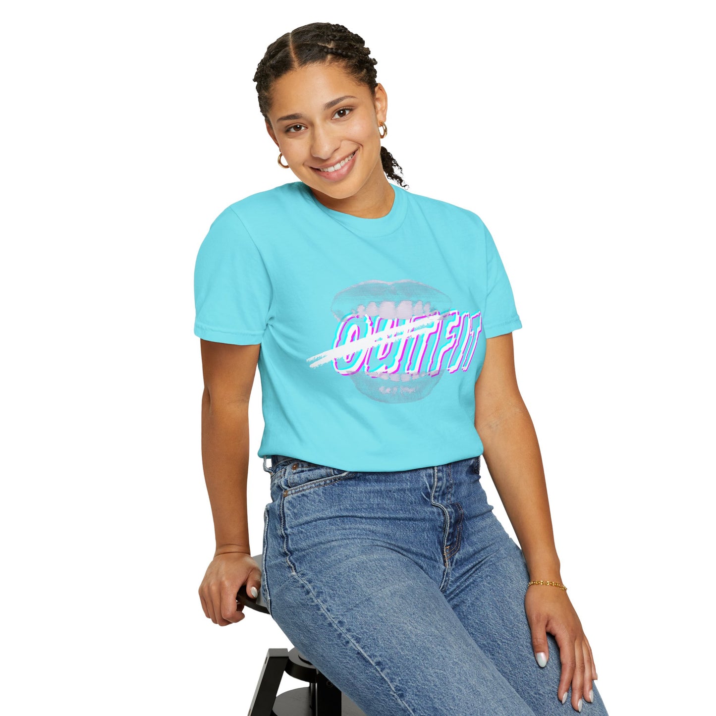 Mouth Fit Glitch Tee - Unisex T-shirt