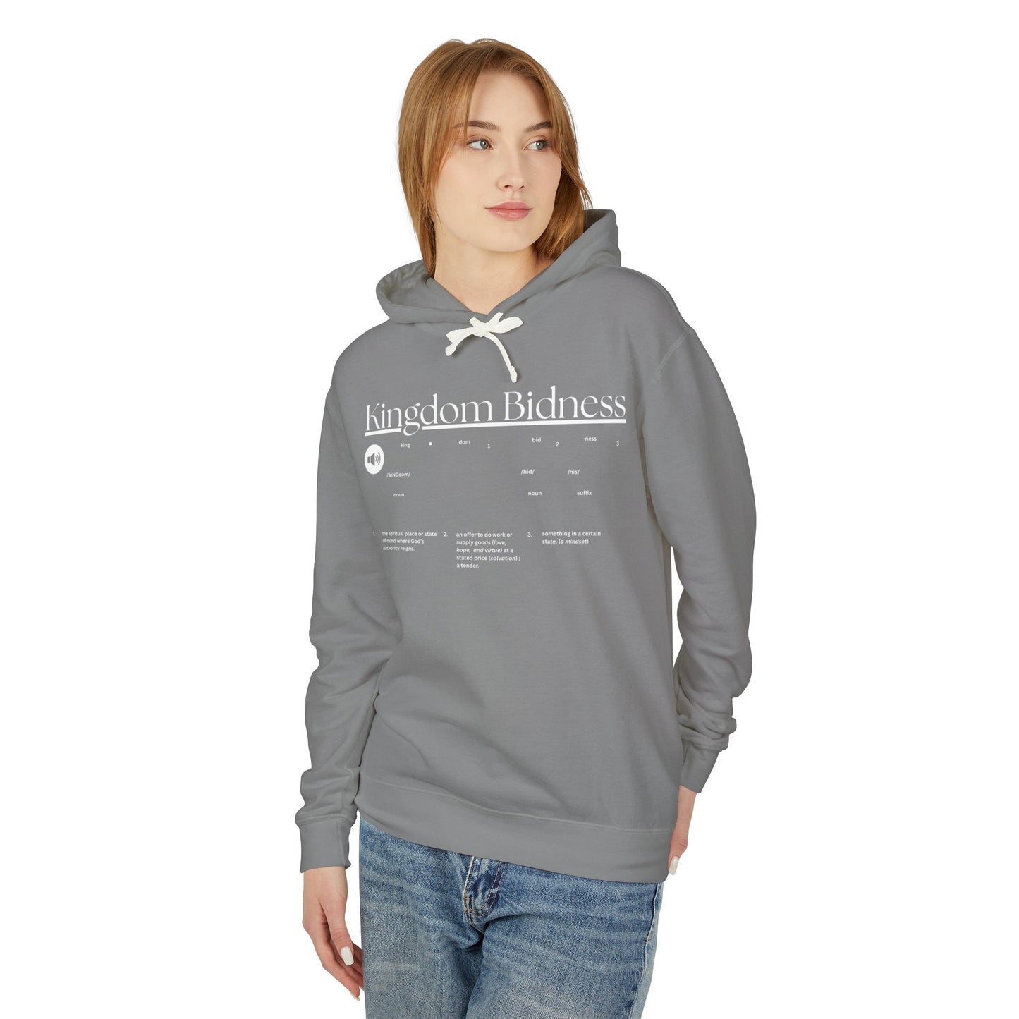 Kingdom — Unisex Lightweight Hooded Sweatshirt