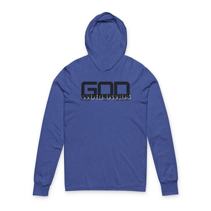 GOD Worldwide - Hooded Long Sleeve T-Shirt