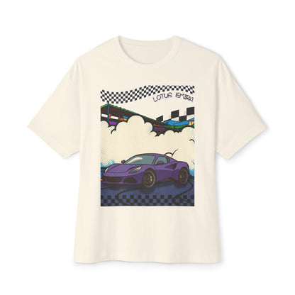 Lotus Emira Tee – Oversized Box Graphic T-Shirt