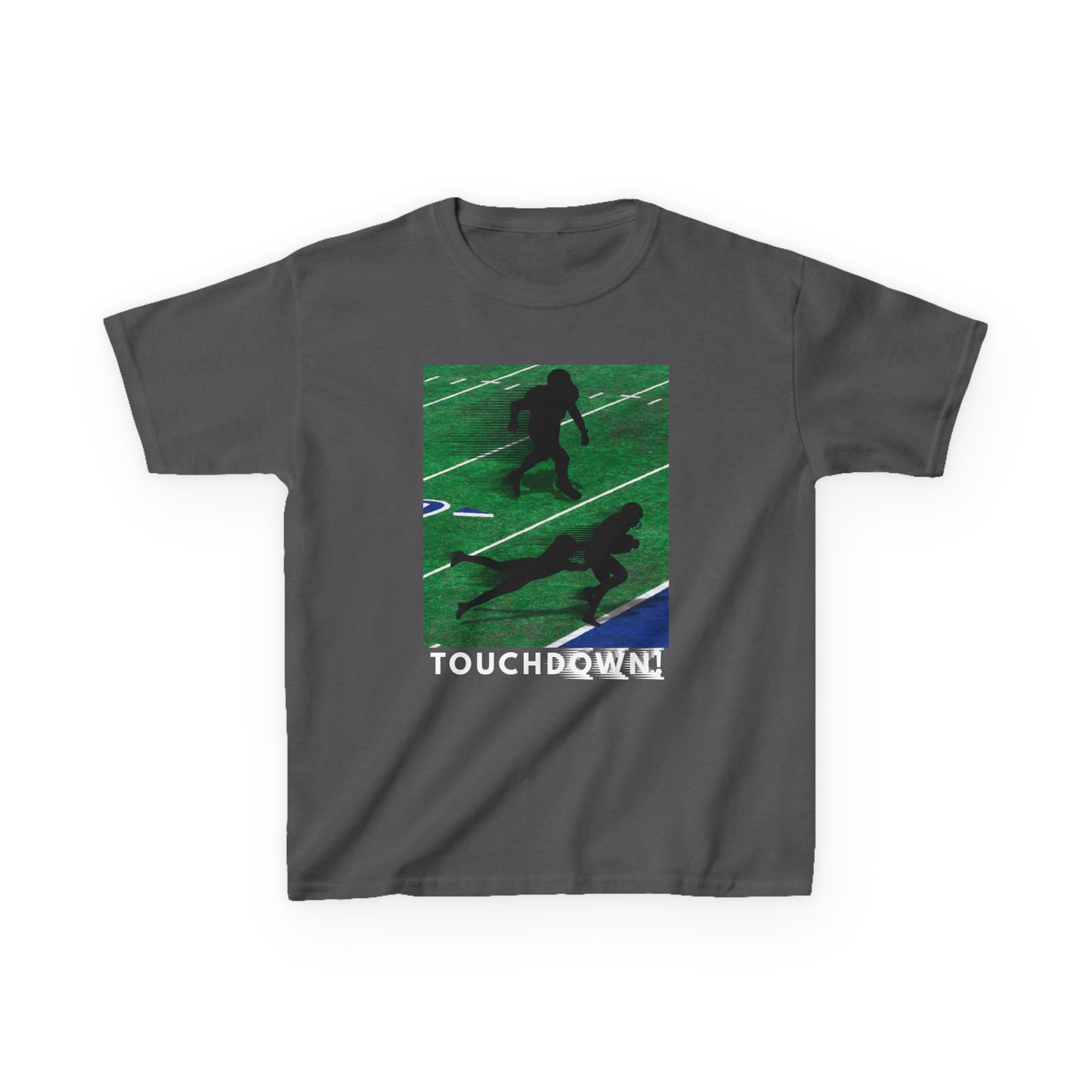 Touchdown Football Tee — Youth Graphic T-Shirt