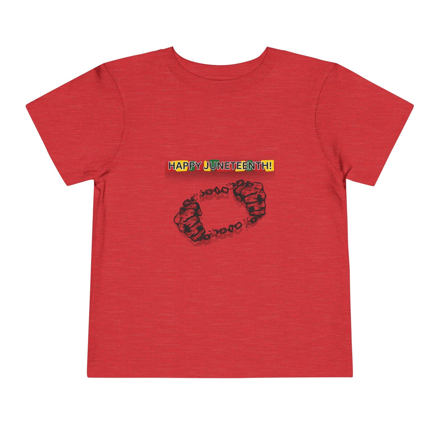 Chain Break Happy Juneteenth Tee — Toddler Graphic T-Shirt
