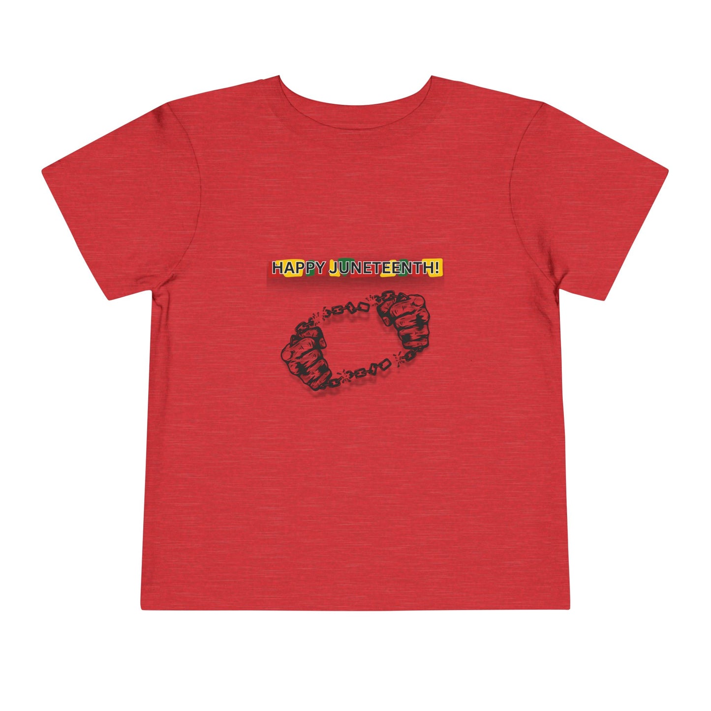 Chain Break Happy Juneteenth Tee — Toddler Graphic T-Shirt