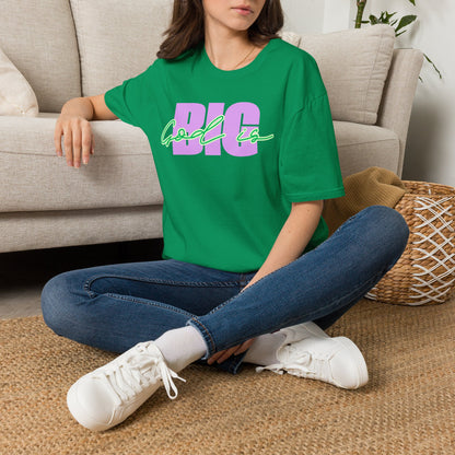 God is BIG (Lavender&Green)Tee - Unisex T- Shirt