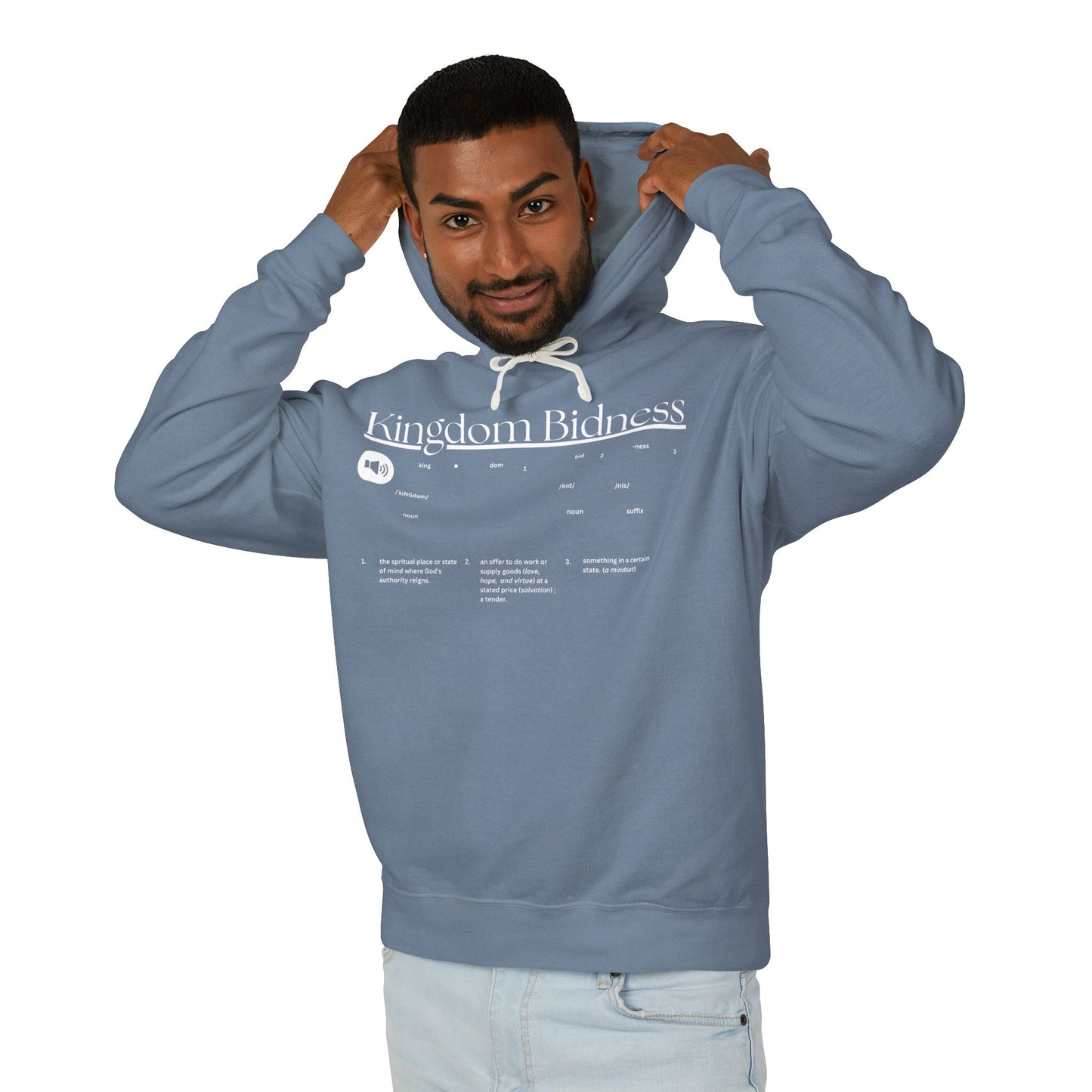 Kingdom — Unisex Lightweight Hooded Sweatshirt