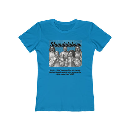 Choir Shundalabow — Women’s Boyfriend Fit Celebration T-Shirt