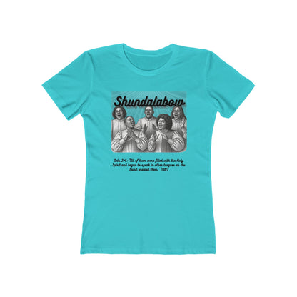 Choir Shundalabow — Women’s Boyfriend Fit Celebration T-Shirt