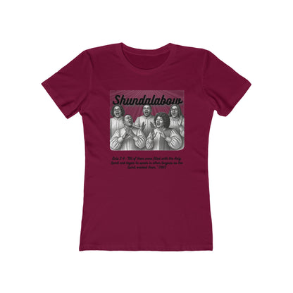 Choir Shundalabow — Women’s Boyfriend Fit Celebration T-Shirt
