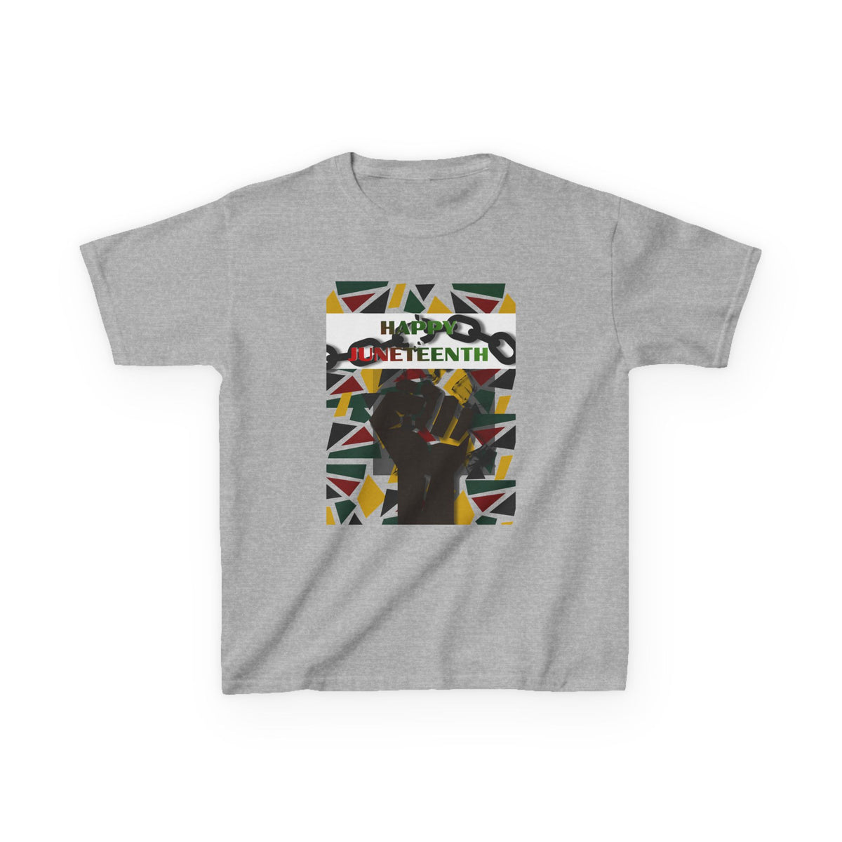 Happy Juneteenth Kids Celebration Tee - G5000B Graphic T-Shirt
