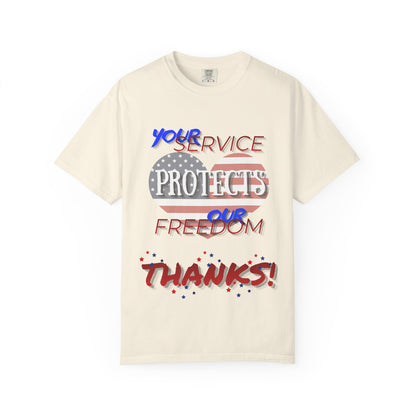 Thanks 4 Service Memorial Day - Unisex T-shirt
