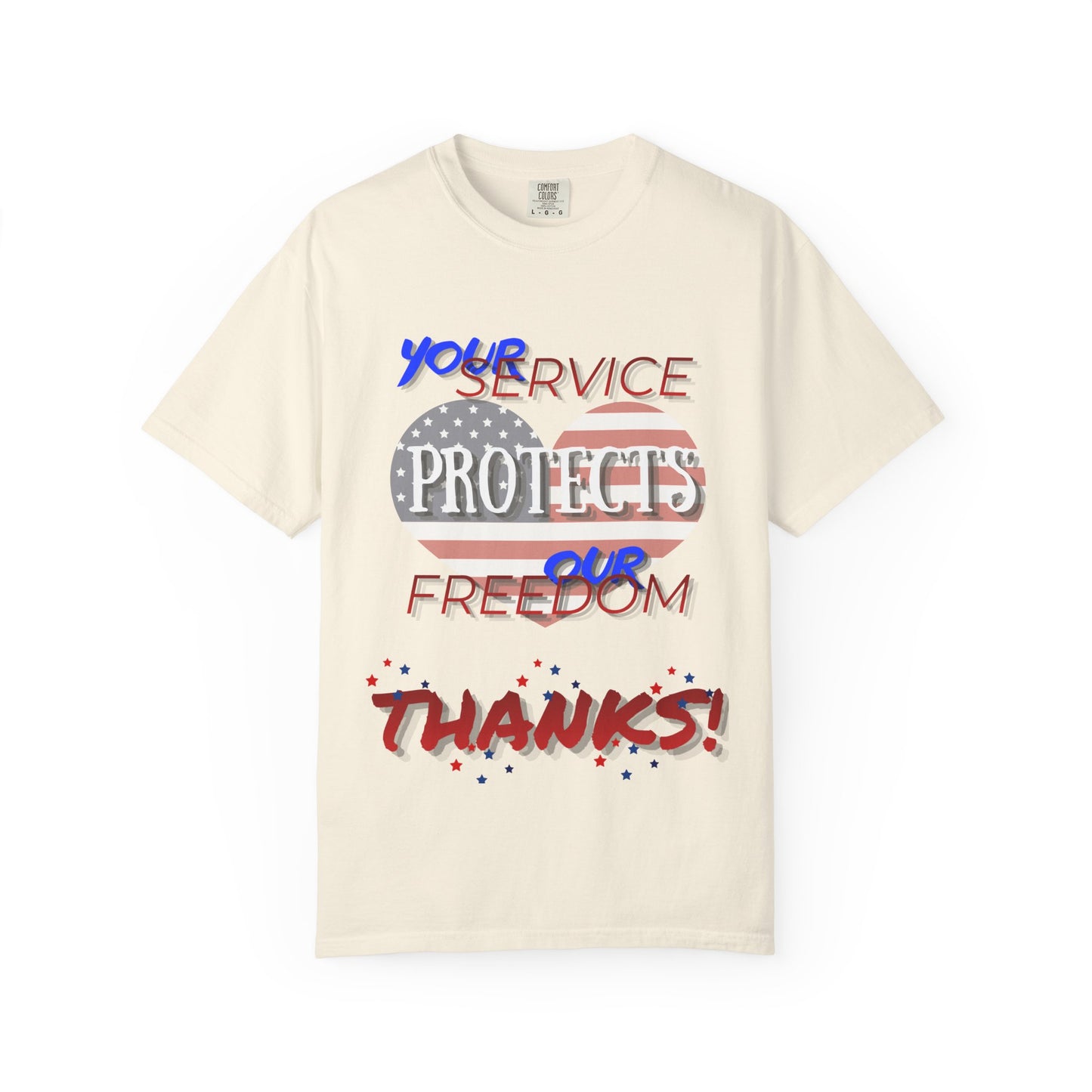 Thanks 4 Service Memorial Day - Unisex T-shirt